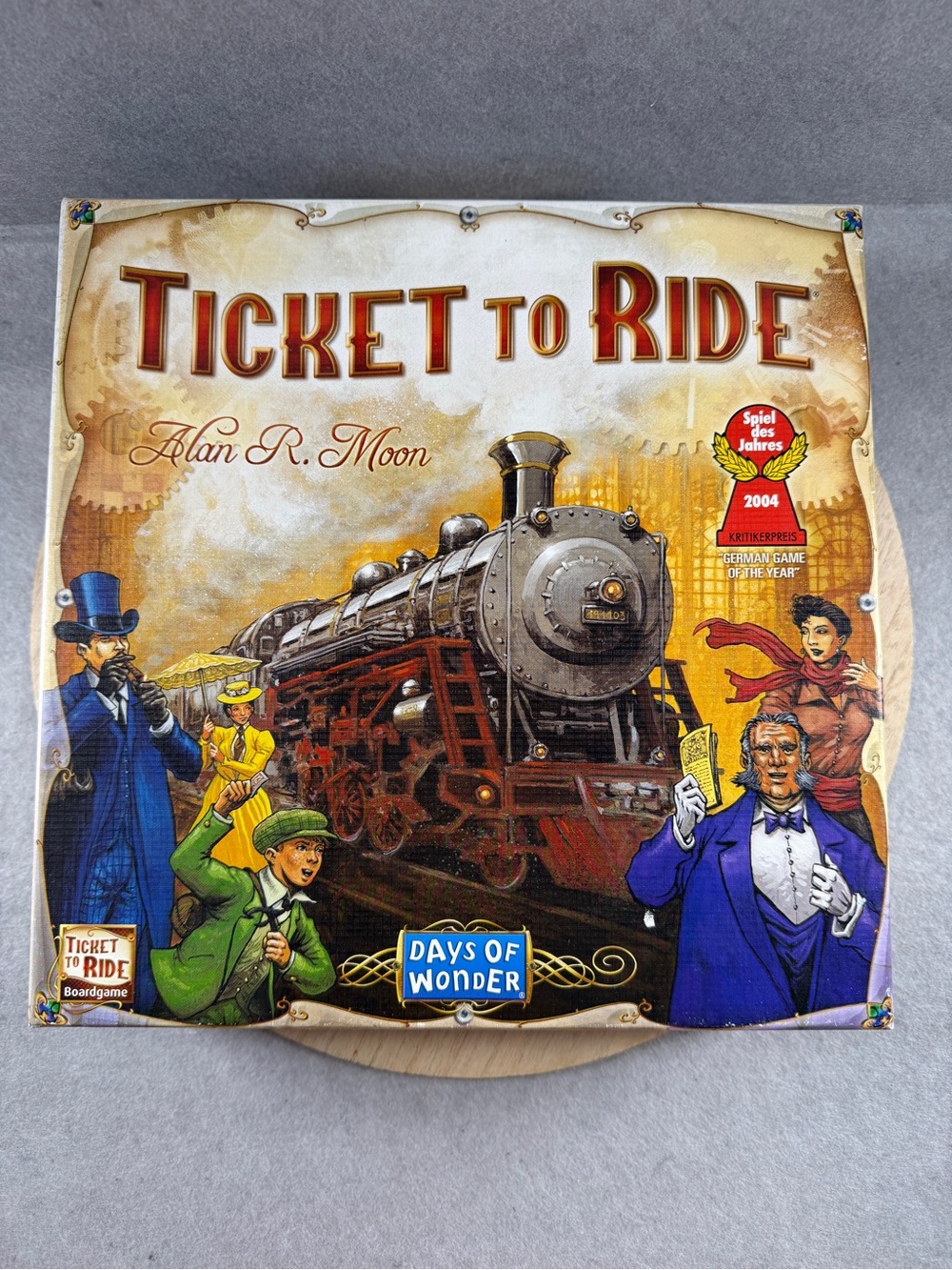 Ticket To Ride Board Game - 100% Complete & In Excellent Condition Never Played